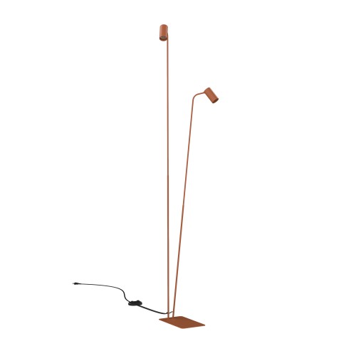 MONO 12620 Nowodvorski Lighting Lampa podłogowa Terakota Czarny Inspiracje Premium