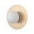 SATURN M 12604 Nowodvorski Lighting Lampa ścienna kinkiet Szczotkowane złoto Biały Inspiracje Premium
