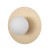 SATURN M 12604 Nowodvorski Lighting Lampa ścienna kinkiet Szczotkowane złoto Biały Inspiracje Premium