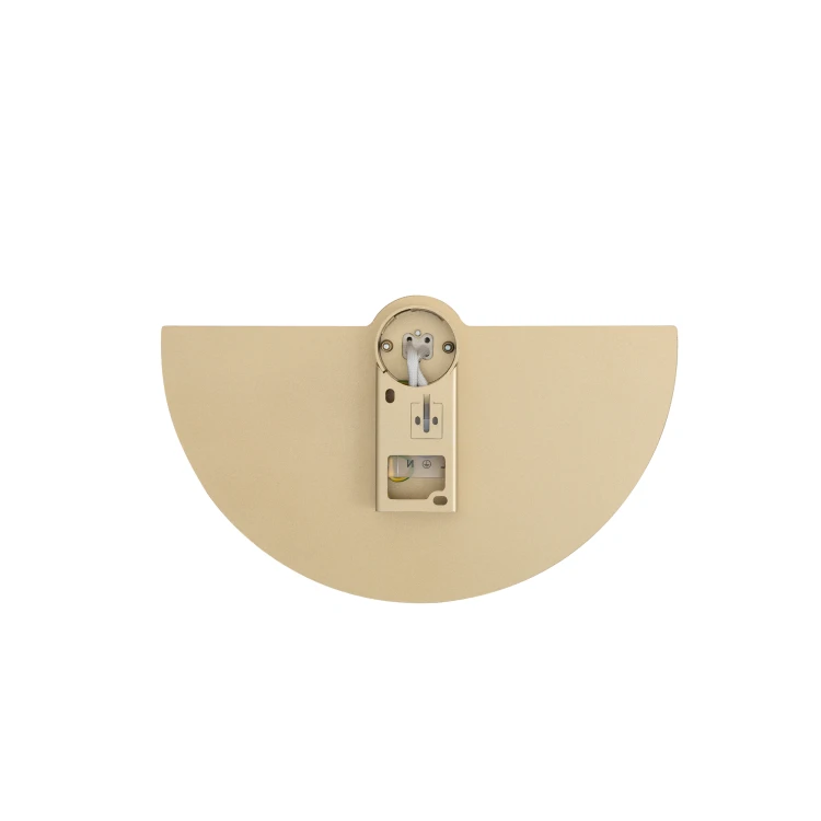 SATURN S 12598 Nowodvorski Lighting Lampa ścienna kinkiet Szczotkowane złoto Biały Inspiracje Premium
