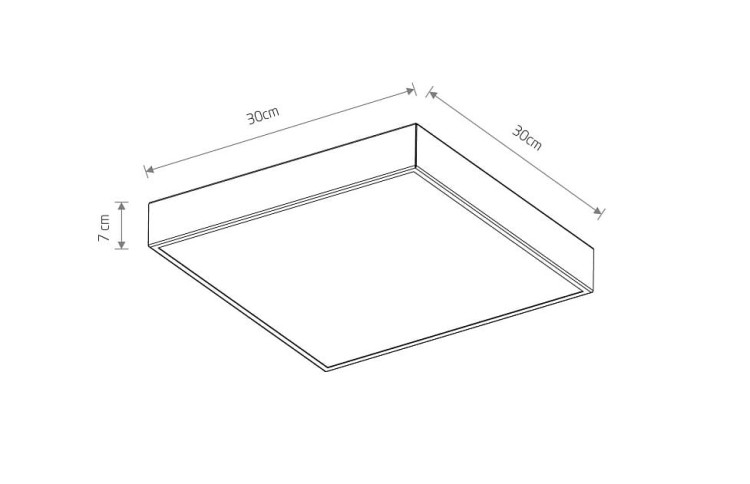 Lampa sufitowa Industrialna Loft QUAD WHITE SENSOR 10472 NOWODVORSKI Lighting 4x GX53 oświetleniowa plafon z czujnikiem ruchu i zmierzchu nowoczesny do kuchni korytarza biały biała metal Inspiracje Premium