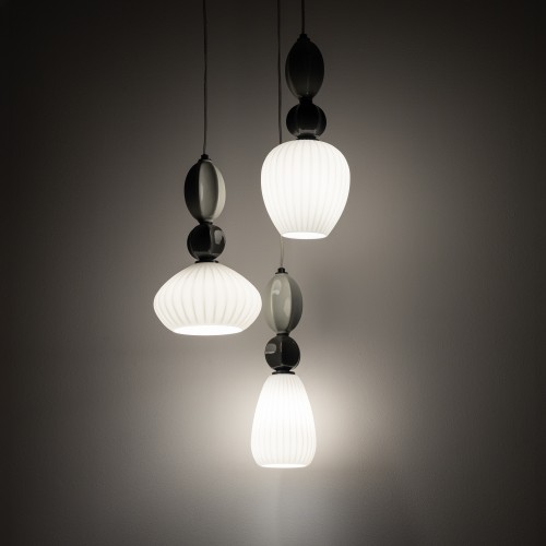 CORALS 11975 Nowodvorski Lighting Lampa sufitowa wisząca Beżowy Szary Inspiracje Premium