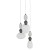 CORALS 11975 Nowodvorski Lighting Lampa sufitowa wisząca Beżowy Szary Inspiracje Premium