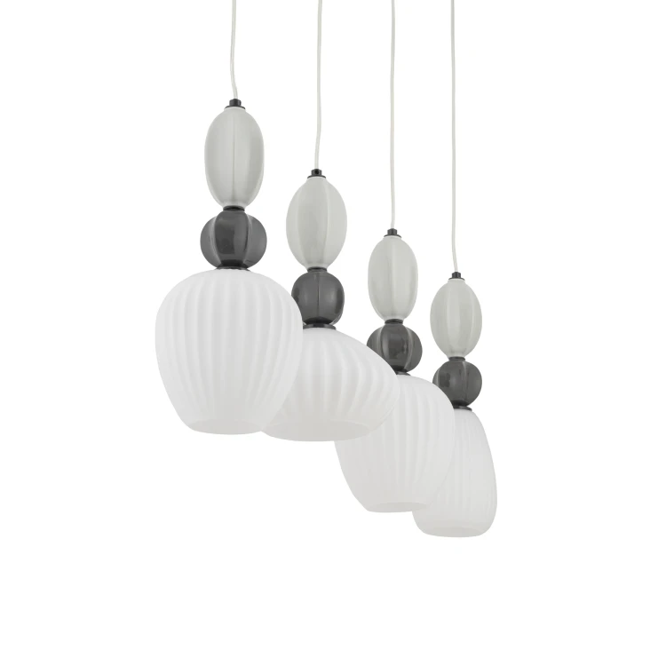 CORALS 11976 Nowodvorski Lighting Lampa sufitowa wisząca Beżowy Szary Inspiracje Premium