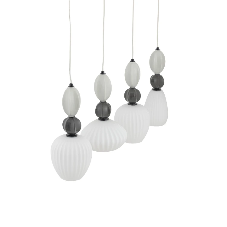 CORALS 11976 Nowodvorski Lighting Lampa sufitowa wisząca Beżowy Szary Inspiracje Premium
