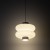LUNARI LED 11981 Nowodvorski Lighting Lampa sufitowa wisząca Szczotkowane złoto Inspiracje Premium