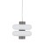 LUNARI LED 11981 Nowodvorski Lighting Lampa sufitowa wisząca Szczotkowane złoto Inspiracje Premium