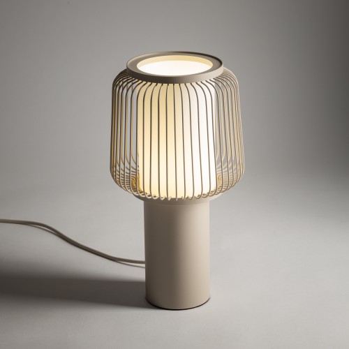 NOME 12252 Nowodvorski Lighting Lampa stołowa Beżowy Biały Inspiracje Premium