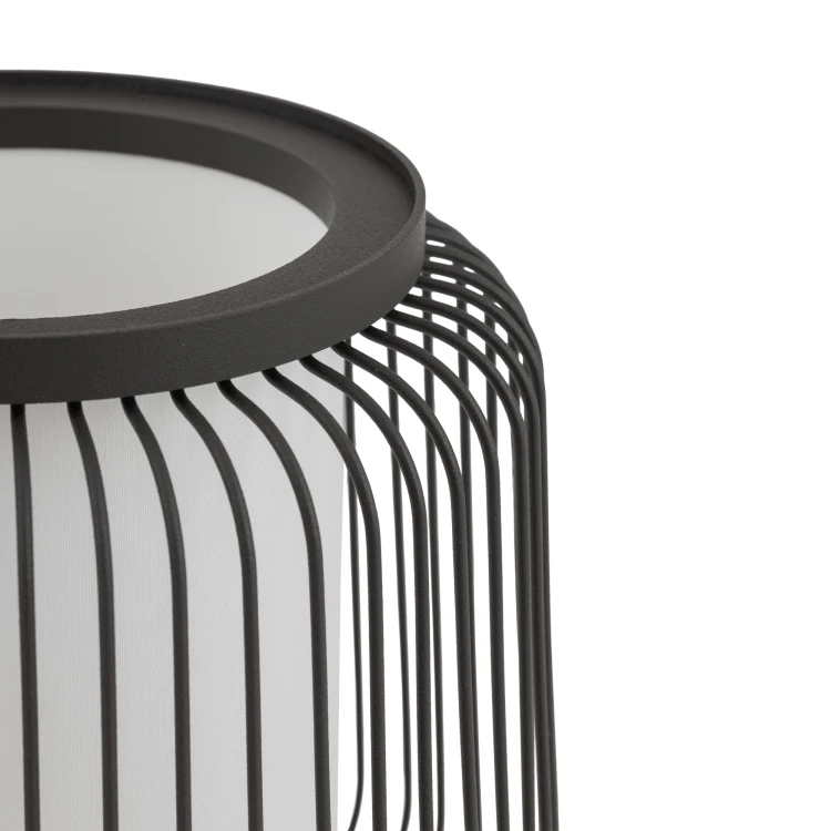 NOME 12253 Nowodvorski Lighting Lampa stołowa Jedwabisty grafit Biały Inspiracje Premium