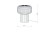 TIKA 11979 Nowodvorski Lighting Lampa stołowa Brąz Inspiracje Premium