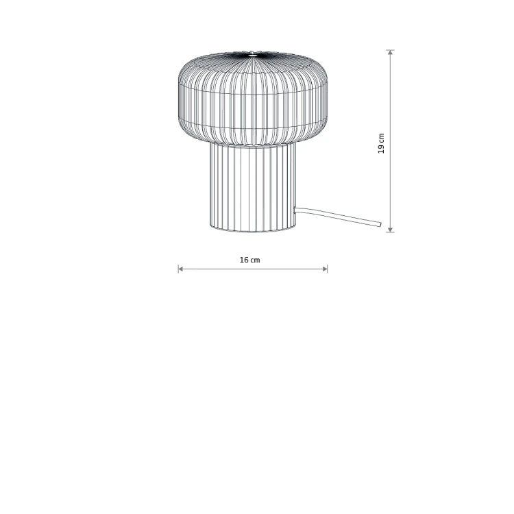 TIKA 11980 Nowodvorski Lighting Lampa stołowa Różowy Inspiracje Premium