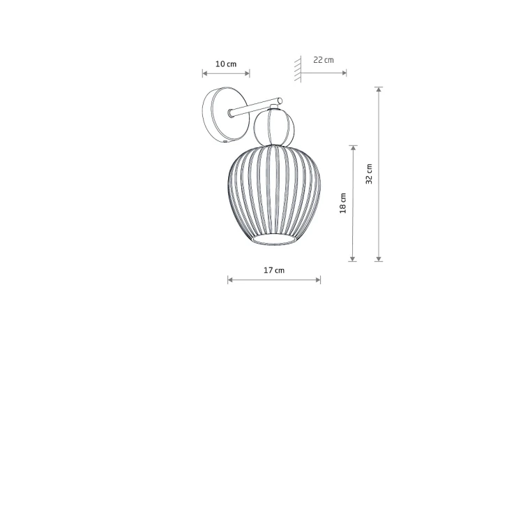 CORALS 11977 Nowodvorski Lighting Lampa ścienna kinkiet Beżowy Szary Inspiracje Premium
