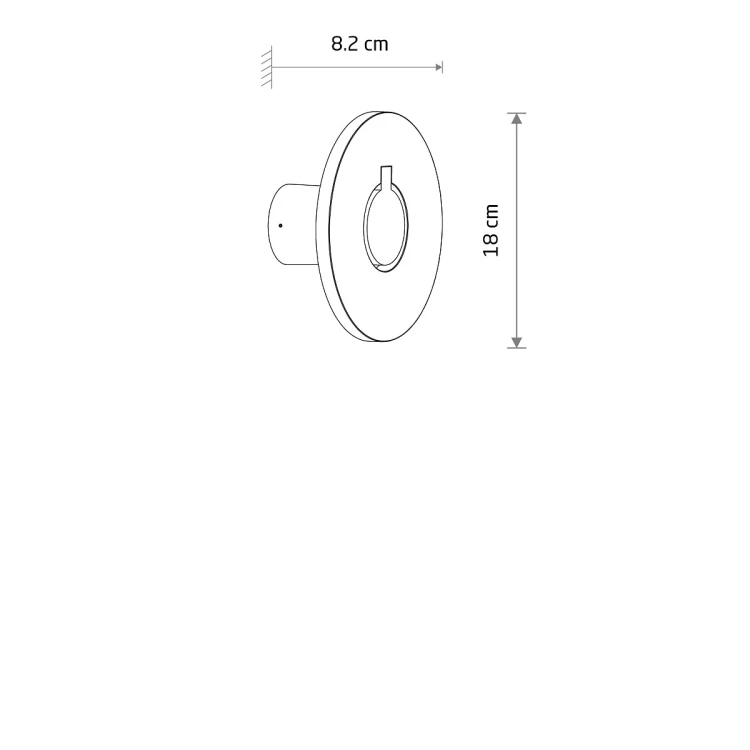 AXION LED 11937 Nowodvorski Lighting Lampa ścienna natynkowa Grafitowy Inspiracje Premium