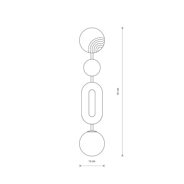 CAMELEON DROPS COLOR B 12114 Nowodvorski Lighting Klosz Szary błękit Beżowy Inspiracje Premium
