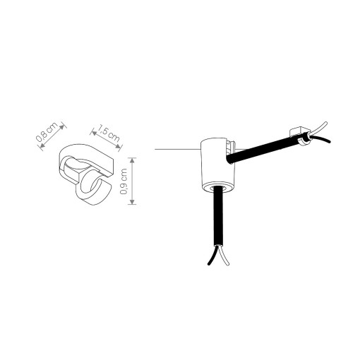 CAMELEON MOUNTING B 12150 Nowodvorski Lighting Element montażowy Beżowy Inspiracje Premium