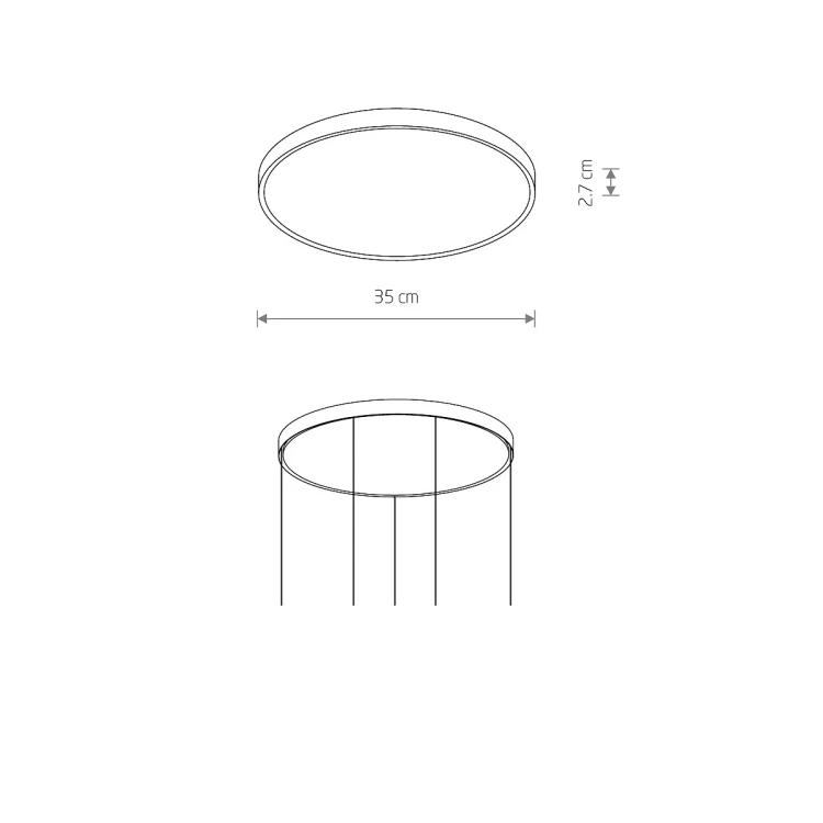 CAMELEON CANOPY H 12070 Nowodvorski Lighting Puszka Beżowy Inspiracje Premium