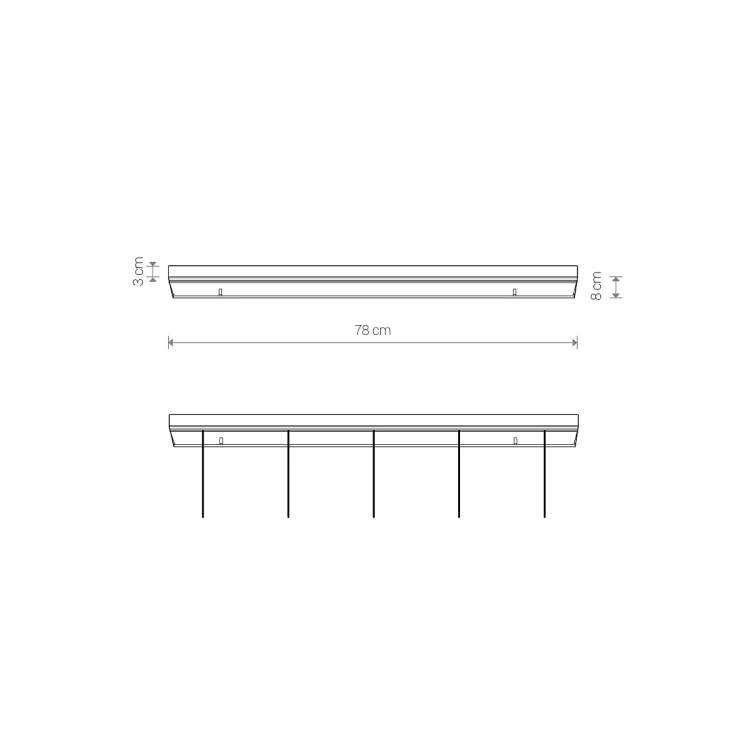 CAMELEON CANOPY B 780 12063 Nowodvorski Lighting Puszka Beżowy Inspiracje Premium