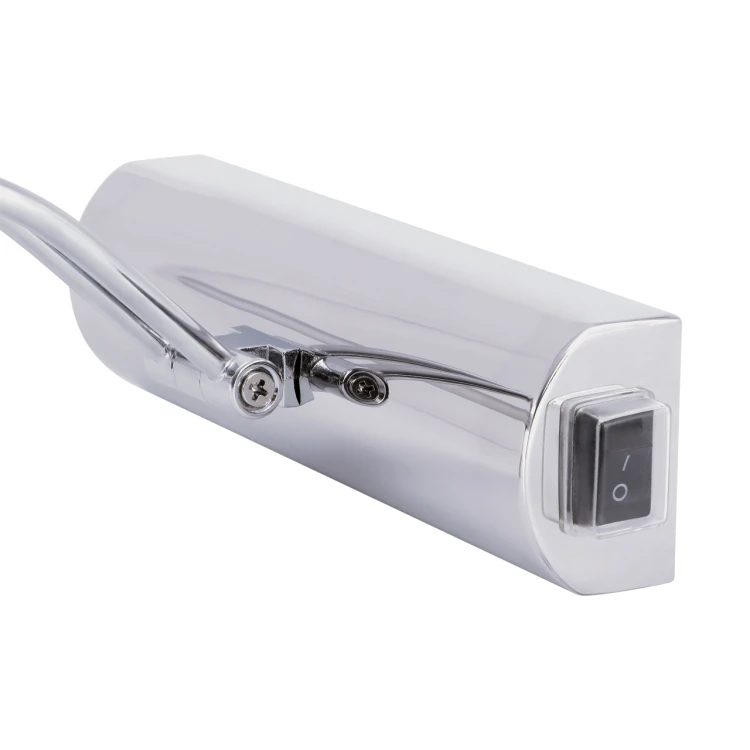 Lampa ścienna łazienkowa nad lustro SMD LED ANITA LED 8W CHROME CCT (ANKA) 00015 Struhm Ideus IP44 40cm zmienna barwa światła nowoczesna oprawa oświetleniowa kinkiet łazienkowy do łazienki z włącznikiem chrom