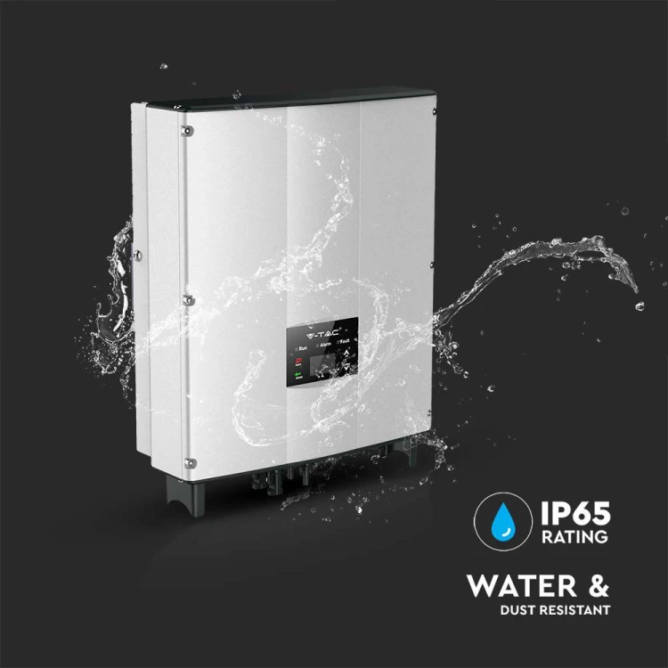 1-fazowy Inwerter ON-GRID z wyświetlaczem LCD VT-6603105 o mocy 3KW 5 LAT GWARANCJI IP65 11369 V-TAC