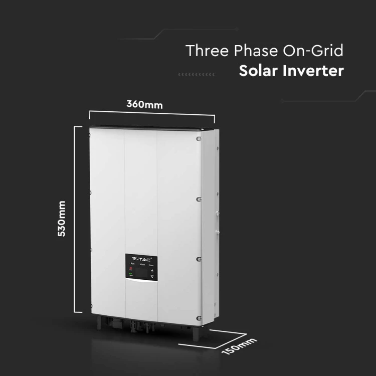 3-fazowy Inwerter VT-6605305 ON-GRID LCD MOC 5kW MODUŁ WiFi 5 LAT GWARANCJI IP65 11371 V-TAC