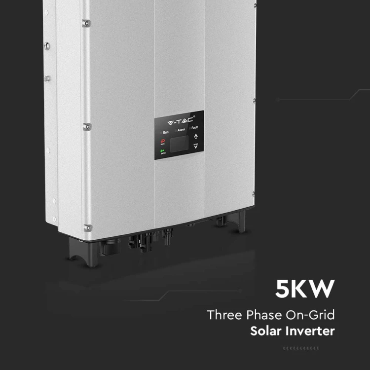 3-fazowy Inwerter VT-6605305 ON-GRID LCD MOC 5kW MODUŁ WiFi 5 LAT GWARANCJI IP65 11371 V-TAC
