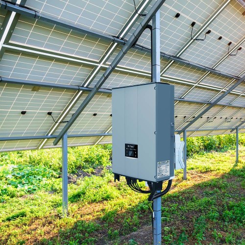 1-fazowy Inwerter ON-GRID z wyświetlaczem LCD VT-6605110 o mocy 5KW 10 LAT GWARANCJI IP65 11380 V-TAC