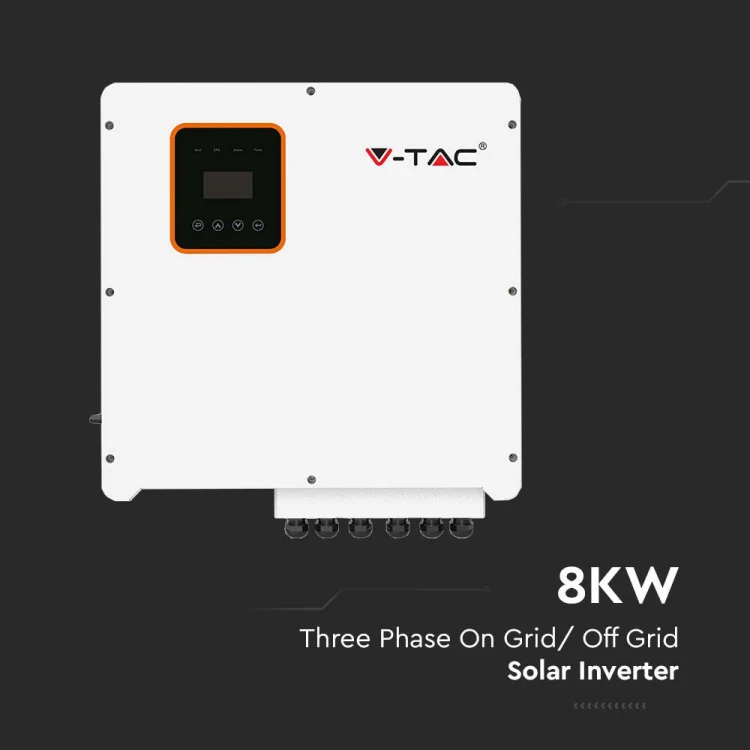 3-fazowy Inwerter Hybrydowy VT-6608303 o mocy 8kW 3 LATA GWARANCJI IP65 11375 V-TAC