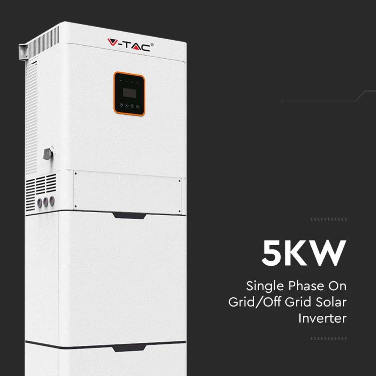 1-fazowy Inwerter Hybrydowy VT-6605103 ON-GRID / OFF-GRID o mocy 5kW 3 LATA GWARANCJI IP20 11376 V-TAC