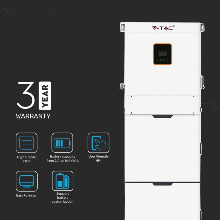 1-fazowy Inwerter Hybrydowy VT-6605103 ON-GRID / OFF-GRID o mocy 5kW 3 LATA GWARANCJI IP20 11376 V-TAC