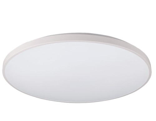 Lampa sufitowa Industrialna Loft AGNES ROUND LED WHITE 8188 NOWODVORSKI Lighting 64W 4000K IP44 oświetleniowa plafon nowoczesny do kuchni korytarza biały biała metal Inspiracje Premium
