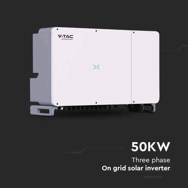 3-fazowy Inwerter VT-6607100 ON-GRID o mocy 100kW 10 LAT GWARANCJI IP66 Zabezpieczenia DC / AC Typu II SPD 11520 V-TAC