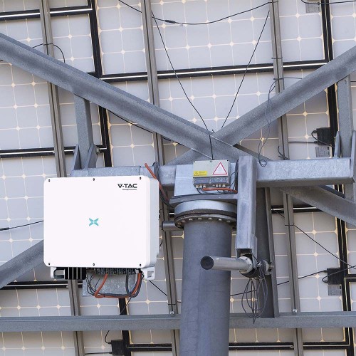 3-fazowy Inwerter VT-6607150 ON-GRID o mocy 50kW 10 LAT GWARANCJI IP66 Zabezpieczenia DC / AC Typu II SPD 11521 V-TAC