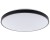 Lampa sufitowa Industrialna Loft AGNES ROUND LED BLACK 8206 NOWODVORSKI Lighting 64W 3000K IP44 oświetleniowa plafon nowoczesny do kuchni korytarza czarny czarna metal Inspiracje Premium