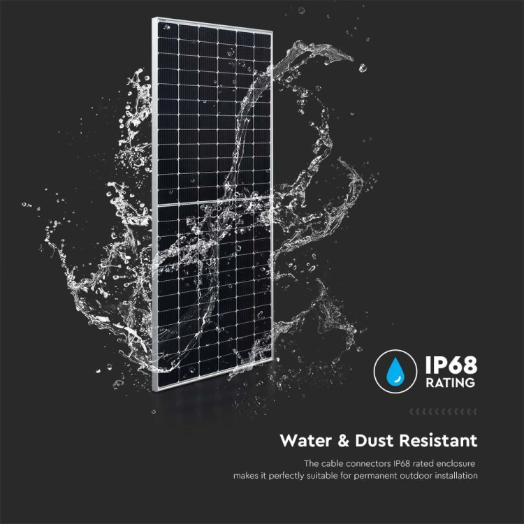 Dedykowany Zestaw Paneli fotowoltaicznych o mocy (4,95 kW) Panel VT-450 o mocy 450kWP x 11 SZT / Mono krystaliczny / HALF CUT / w ramie aluminiowej / Kabel 0,55cm 4mm² / Wymiary (D:2094*1038*35mm) 11553 V-TAC