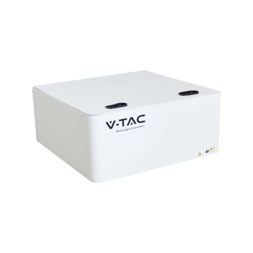 Stojak na baterie Pokrywa górna Jeden moduł Dedykowany do baterii o pojemności 9,6kW VT48200B SKU: 11523 11559 V-TAC