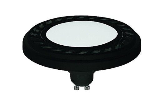 Żarówka Reflektor LED 9W GU10 ES111 BLACK 9211 NOWODVORSKI Lighting 4000K AR111 kąt świecenia 120° czarna barwa neutralna dzienna Inspiracje Premium