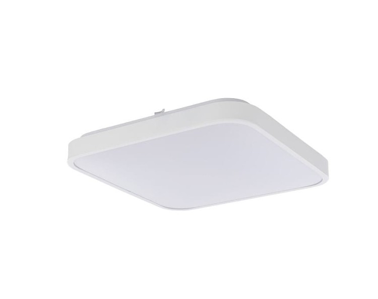 Lampa sufitowa Industrialna Loft AGNES SQUARE LED WHITE 8112 NOWODVORSKI Lighting 16W 3000K oświetleniowa plafon nowoczesny do kuchni korytarza biały biała metal Inspiracje Premium
