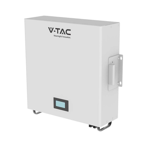 Niskonapięciowy Magazyn Energii VT-48100-W2 Bateria LFP o pojemności 5,12 kWh f Wbudowany BMS 10 LAT GWARANCJI IP 20 6000 cykli ładowania 11526 V-TAC