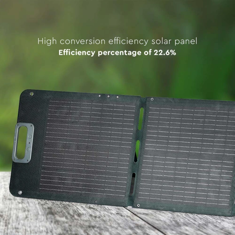 Przenośny panel solarny VT-10240 o mocy 2 x 120w z połączeniem 2w1 / Dedykowany do banków energii 11565 V-TAC