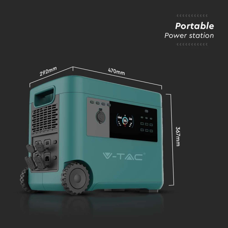 Przenośny Bank Energii VT-2002 o mocy 2000W 93.8Ah / 44.8V 11445 V-TAC