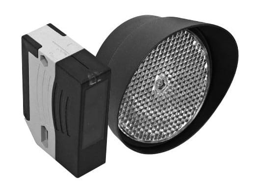 Fotokomórka RLS 610 Tousek 13510260 RLS610 RLS-610 z odblaskiem z filtrem polaryzacyjnym fotokomórki do bramy zestaw fotokomórek zasięg do 7m 24-230V AC/DC