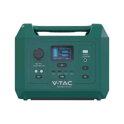 Przenośny Bank Energii VT-303n o mocy 300W / 20Ah /14.8V / gniazdo schuco 11625 V-TAC