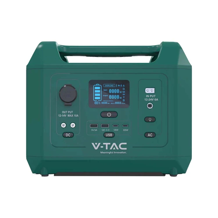 Przenośny Bank Energii VT-303n o mocy 300W / 20Ah /14.8V / gniazdo schuco 11625 V-TAC
