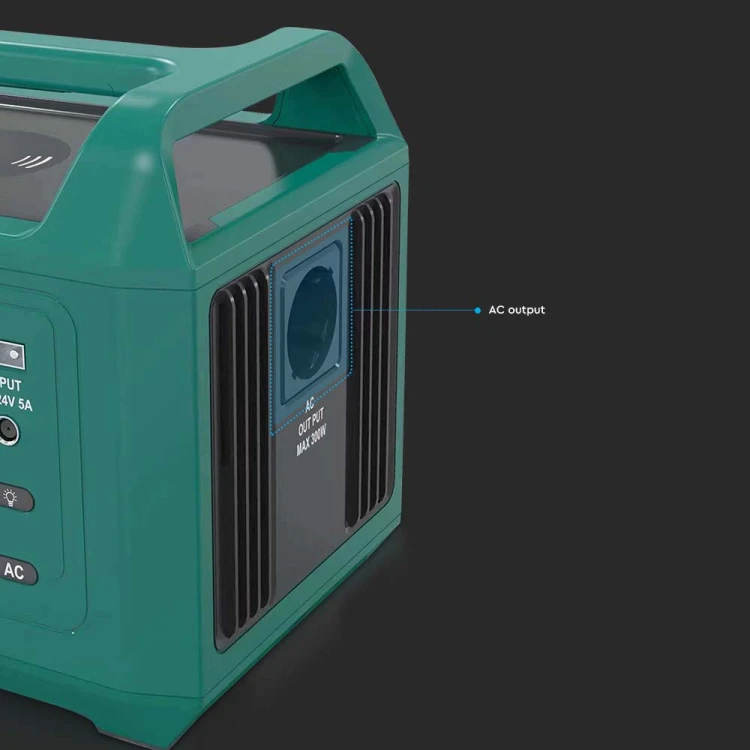 Przenośny Bank Energii VT-303n o mocy 300W / 20Ah /14.8V / gniazdo schuco 11625 V-TAC