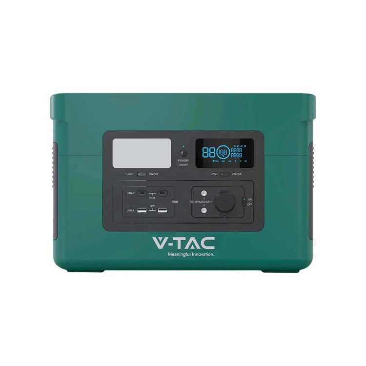Przenośny Bank Energii VT-1001N o mocy 1000W / 46.9Ah /22.4V / gniazdo schuco 11627 V-TAC