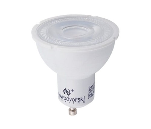 Żarówka punktowa Spot Reflektor LED 7W GU10 R50 WHITE 9178 NOWODVORSKI Lighting 4000K wąski kąt świecenia 50° dekoracyjna wewnętrzna i zewnętrzna wymienna biała obudowa do podświetlenia reflector barwa neutralna dzienna