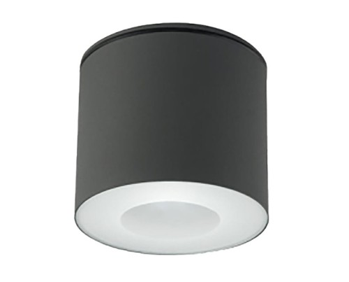 Sufitowa oprawa lampa punktowa HEXA GRAPHITE 9565 NOWODVORSKI Lighting GU10 tuba spot downlight natynkowa nowoczesna oświetleniowa grafitowa ciemna szara czarna pojedyncza Inspiracje Premium