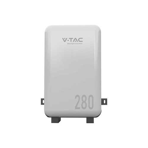 Niskonapięciowy Magazyn Energii VT-48280-W2 Bateria LFP o pojemności 14,33kWh Bateria naścienna lub stojąca Wbudowany BMS 10 LAT GWARANCJI IP 65 6000 cykli ładowania 11525. V-TAC