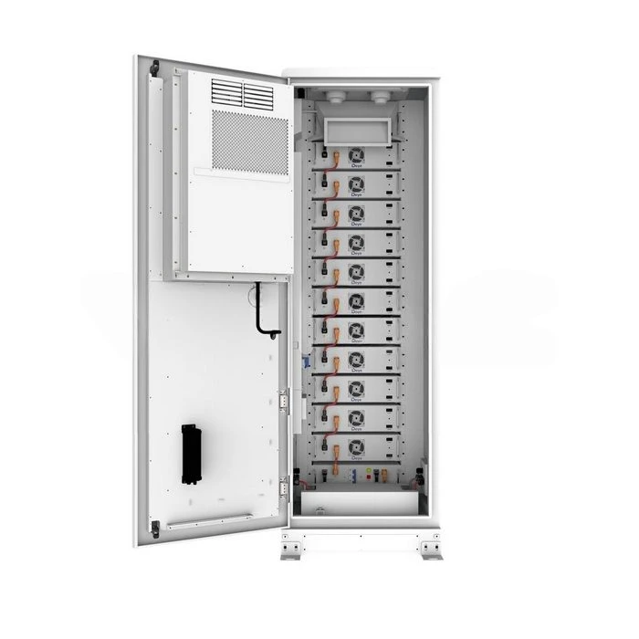 DEYE ZESTAW 3-fazowy wysokonapięciowy Inwerter Hybrydowy SUN-50K-SG01HP3-EU-BM4 o mocy 50kW 10 LAT GWARANCJI, IP65 + Modułowy Magazyn Energii LiFePO4 60kWh GE-F60 - OUTDOOR IP55 22023 V-TAC