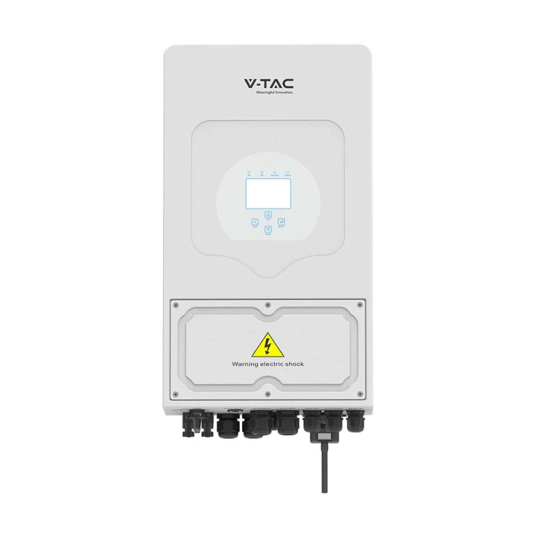 DEYE SUN-8K-SG01LP1-EU 1-fazowy Inwerter Hybrydowy ON-GRID / OFF-GRID o mocy 8kW 10 LAT GWARANCJI IP65 - BIG CURRENT - Specyfikacja włoska 12310 V-TAC
